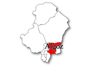 mapa localizacao algoz